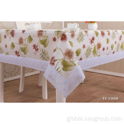 Peva Tablecloth Round Lace liner PEVA Eva Tablecloth Manufactory